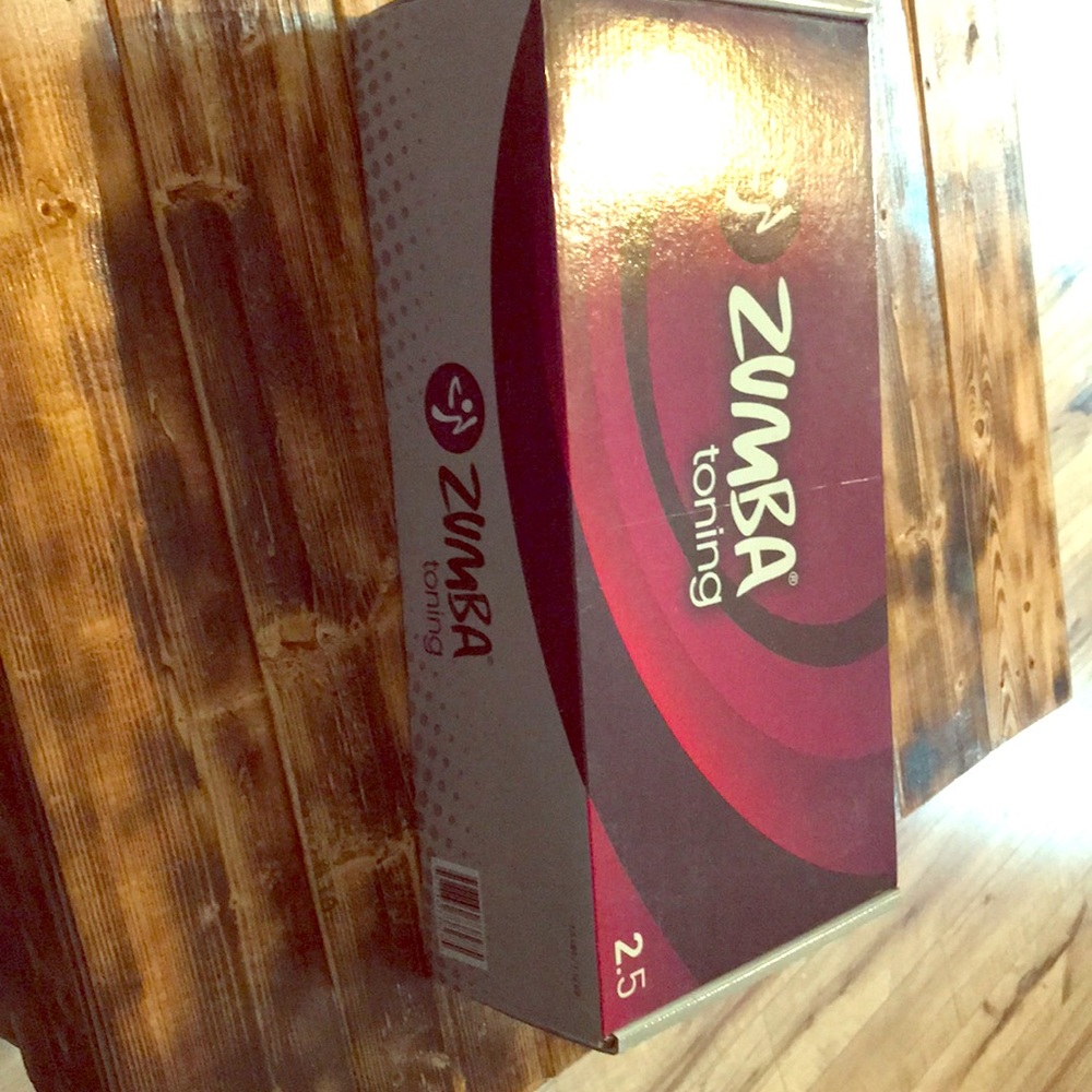 Zumba toning sticks 2.5lbs